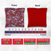 Green Purple Tech Fusion Cornhole Bags