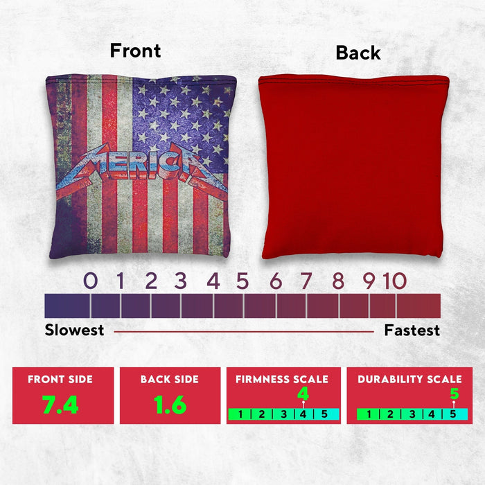 America Flag Cornhole Bags