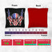 Flag Skull Guns Cornhole Bags