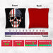 Soldier Flag Skull Cornhole Bags