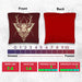 Red Blue Deer Cornhole Bags