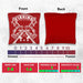 Red Blue Fish Logo Cornhole Bags
