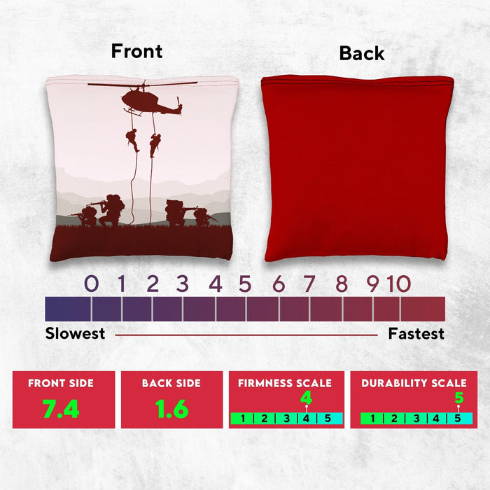 Helicopter Squad Cornhole Bags