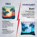 Palm Trees Cornhole Bags - Set of 8