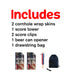 Land of Free Flag Cornhole Boards Wraps (Set of 2)