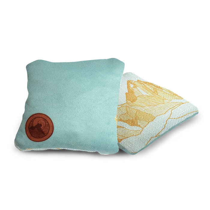 Cornhole Bags 6-in Dual-Sided Cornhole Bags | Mt. Elakai Design Collection
