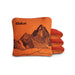 Cornhole Bags Orange Horizon 6-in Dual-Sided Cornhole Bags | Mt. Elakai Design Collection