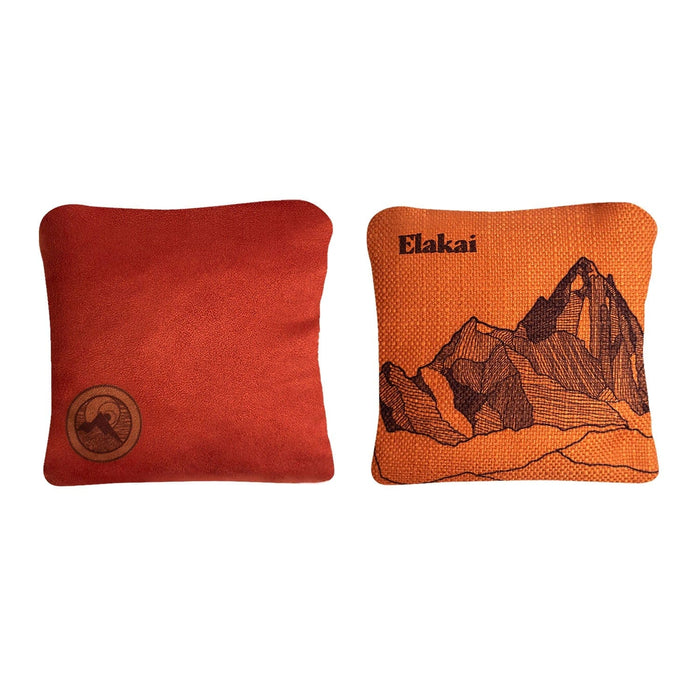 Cornhole Bags 6-in Dual-Sided Cornhole Bags | Mt. Elakai Design Collection