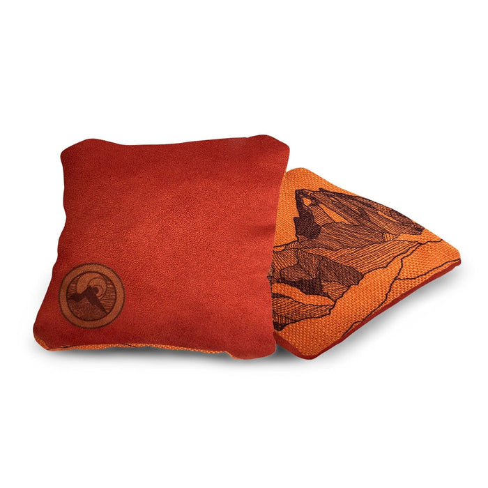 Cornhole Bags 6-in Dual-Sided Cornhole Bags | Mt. Elakai Design Collection