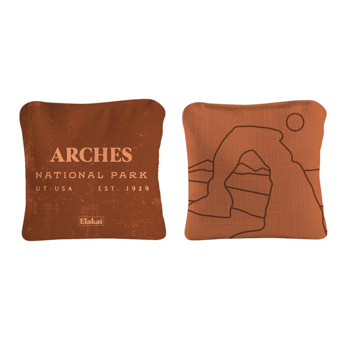 Cornhole Bags 6-in Dual-Sided Cornhole Bags | National Parks Collection