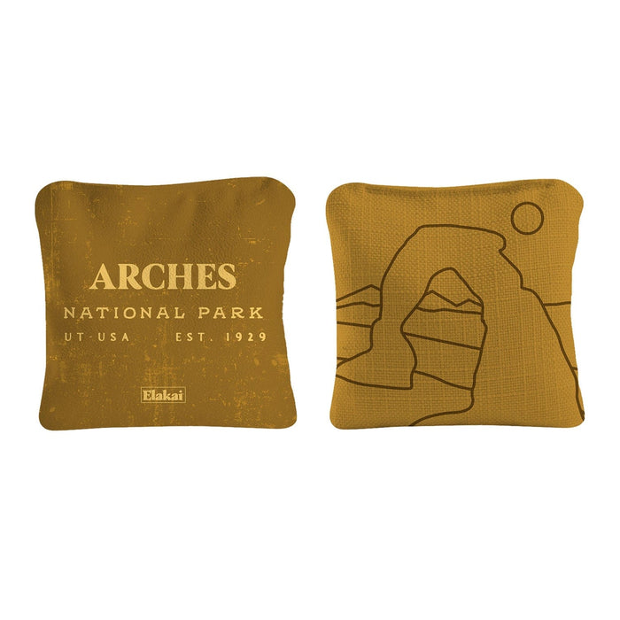 Cornhole Bags 6-in Dual-Sided Cornhole Bags | National Parks Collection