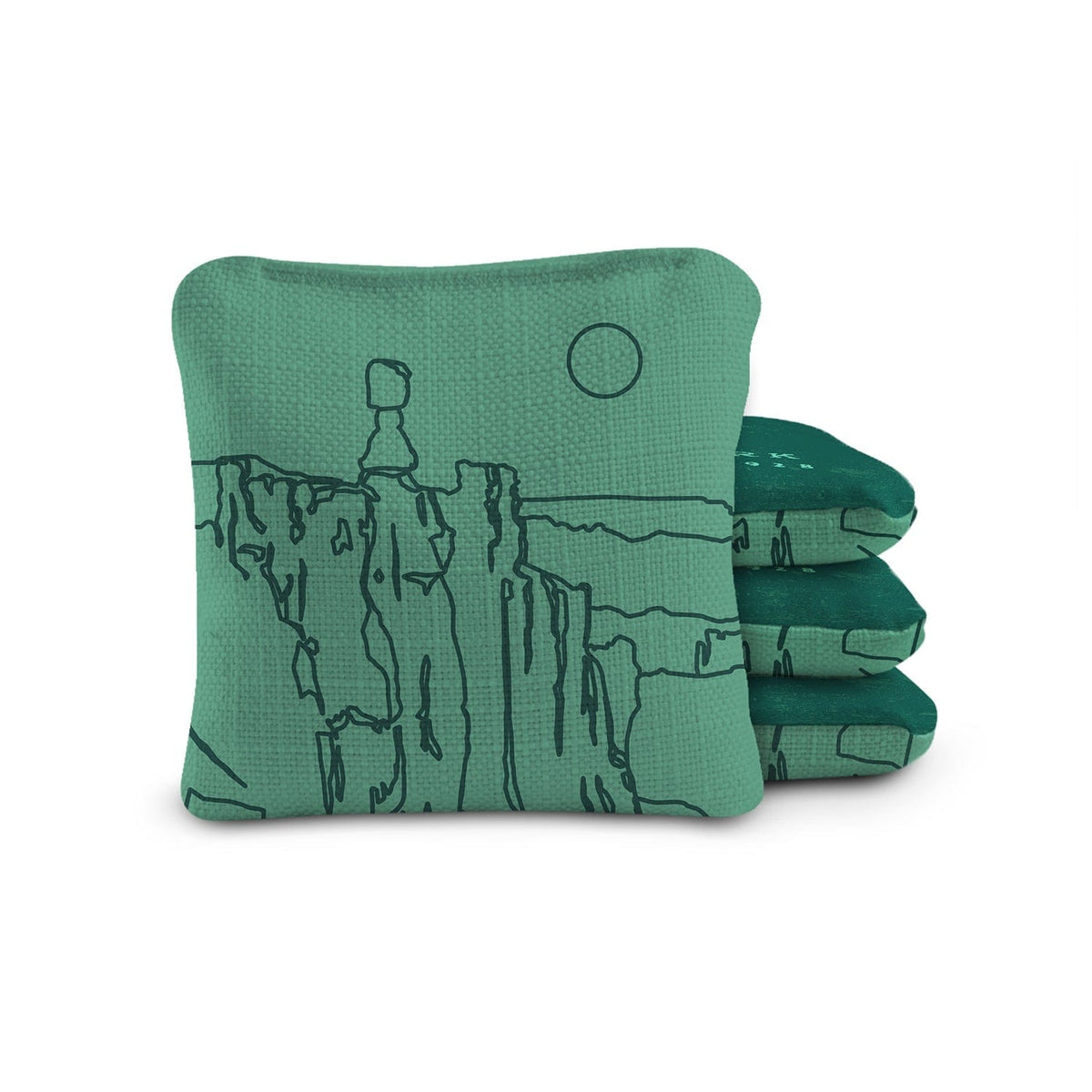 Cornhole Bags 6-in Dual-Sided Cornhole Bags | National Parks Collection
