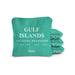 Cornhole Bags Gulf Islands Shore Turquoise 6-in Dual-Sided Cornhole Bags | National Parks Collection