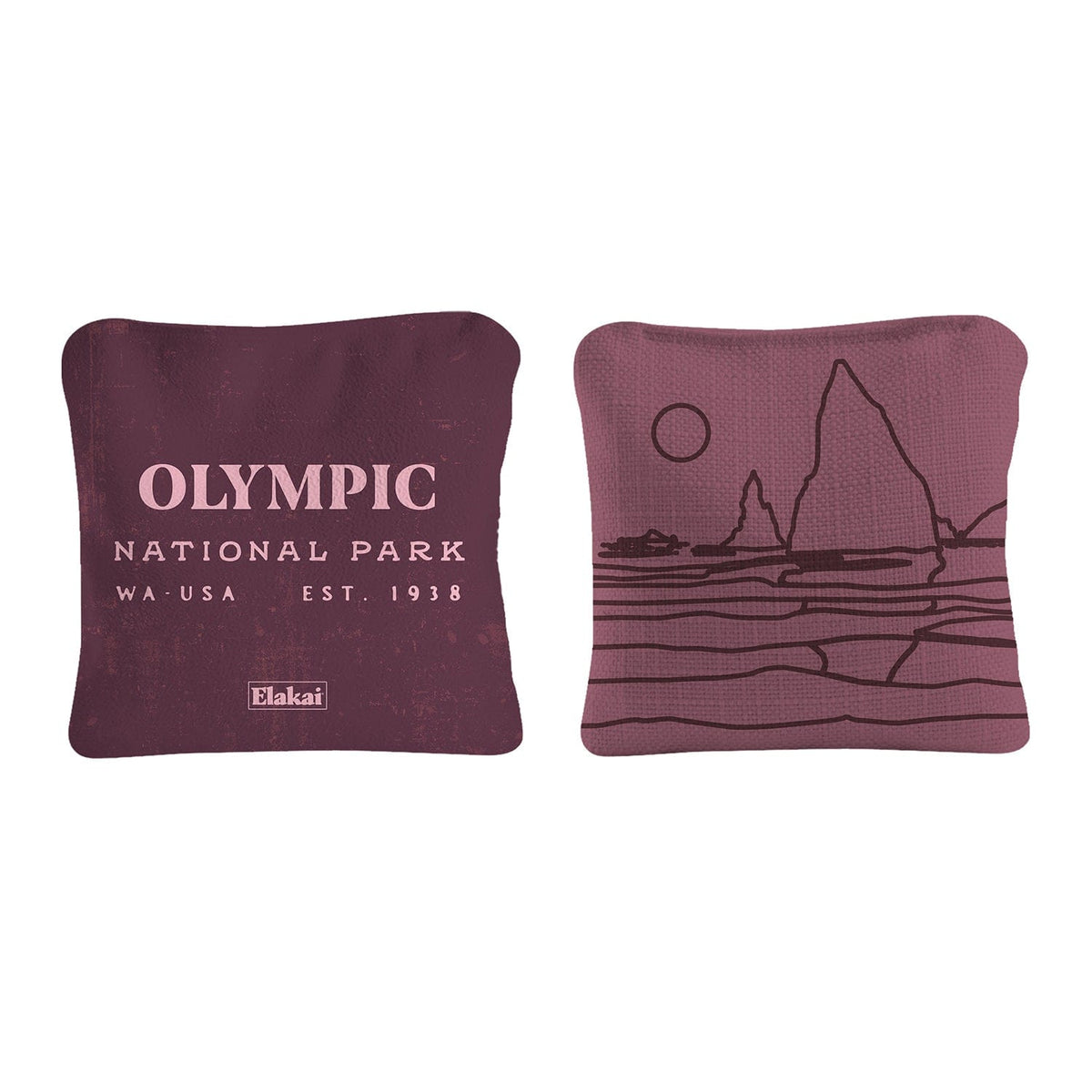 Cornhole Bags 6-in Dual-Sided Cornhole Bags | National Parks Collection