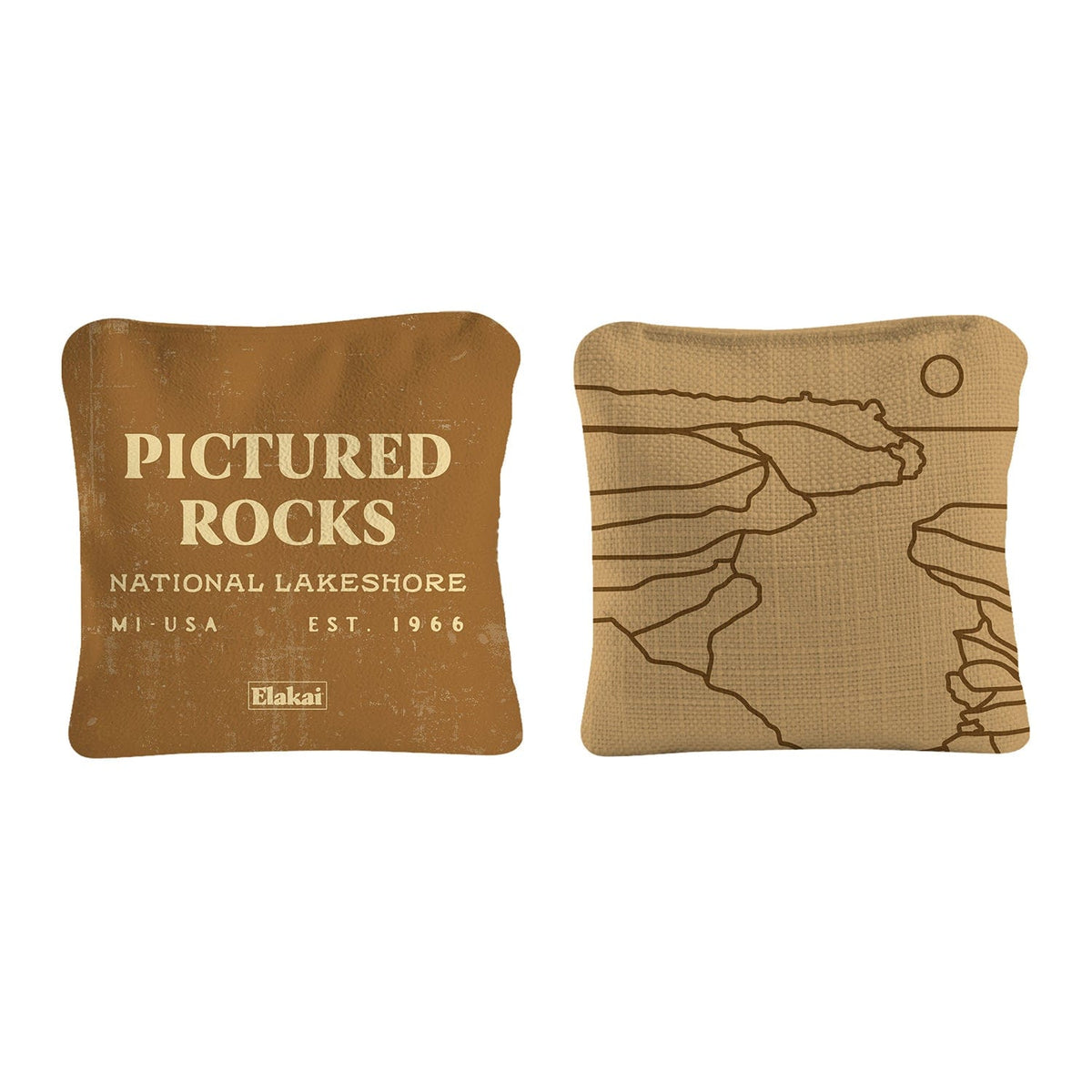 Cornhole Bags 6-in Dual-Sided Cornhole Bags | National Parks Collection