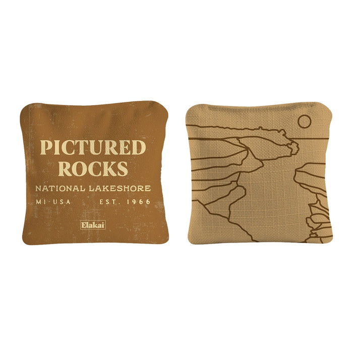 Cornhole Bags 6-in Dual-Sided Cornhole Bags | National Parks Collection