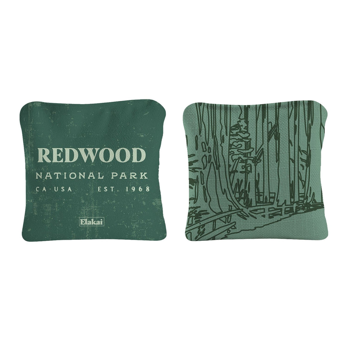 Cornhole Bags 6-in Dual-Sided Cornhole Bags | National Parks Collection