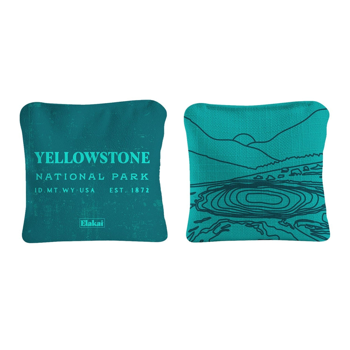 Cornhole Bags 6-in Dual-Sided Cornhole Bags | National Parks Collection