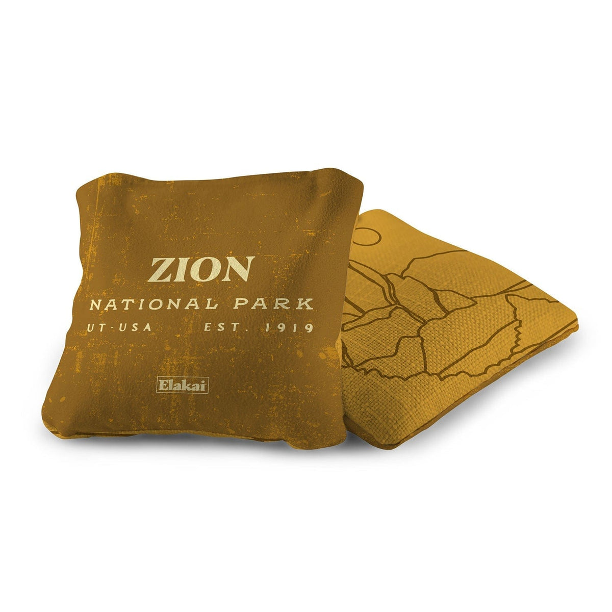 Cornhole Bags 6-in Dual-Sided Cornhole Bags | National Parks Collection