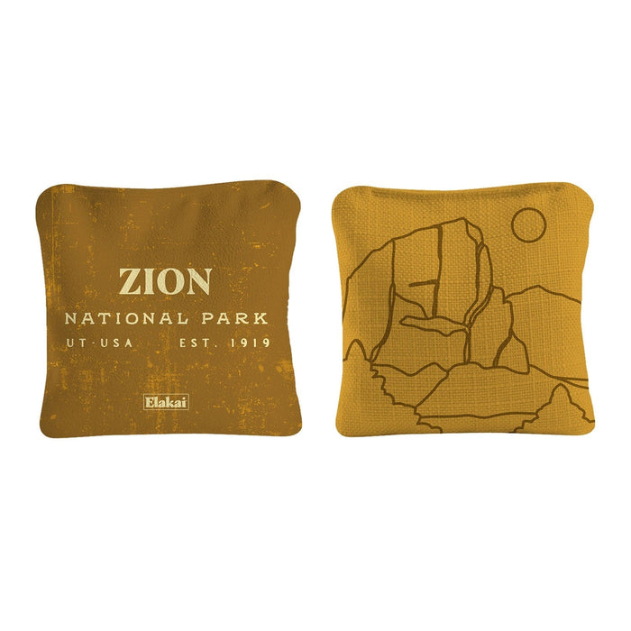 Cornhole Bags 6-in Dual-Sided Cornhole Bags | National Parks Collection