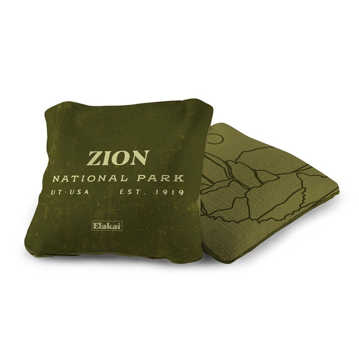 Cornhole Bags 6-in Dual-Sided Cornhole Bags | National Parks Collection
