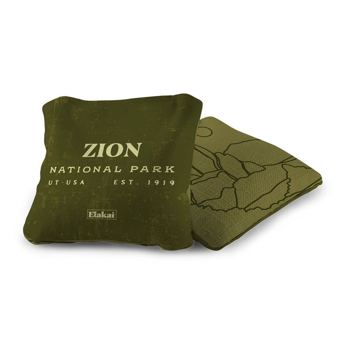 Cornhole Bags 6-in Dual-Sided Cornhole Bags | National Parks Collection