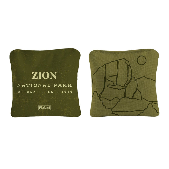 Cornhole Bags 6-in Dual-Sided Cornhole Bags | National Parks Collection