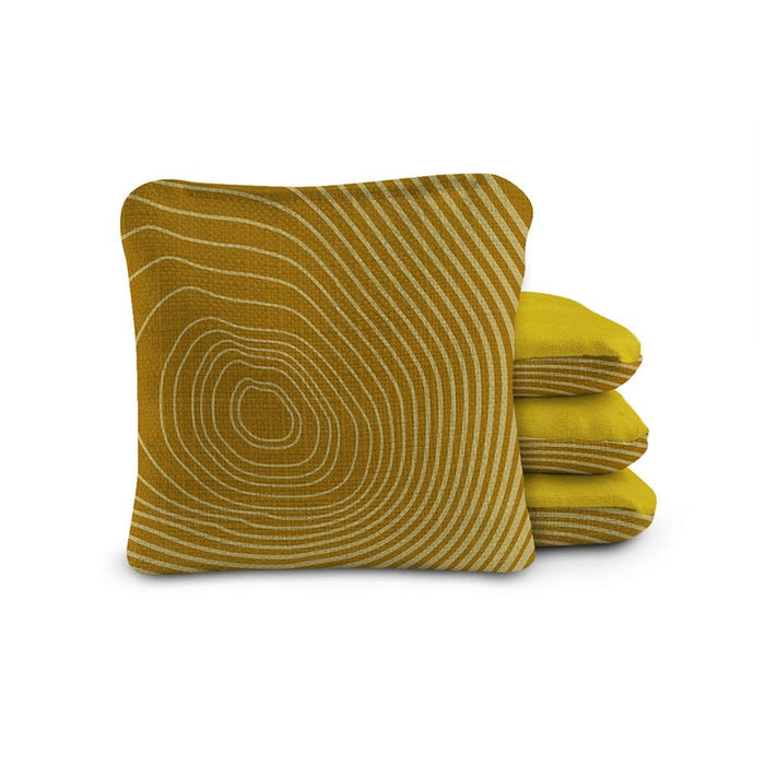Cornhole Bags 6-in Dual-Sided Cornhole Bags | Tree Rings Collection