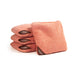 Cornhole Bags Tangerine Orange 6-in Herringbone Cornhole Bags | Premium All-Weather Collection