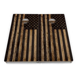 Wood DTOM & Flag Cornhole Boards – Tournament Series