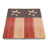 Faded Texas & USA Flag Cornhole Boards – Tournament Series
