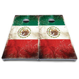 Mexico Flag Cornhole Boards - All Weather Series