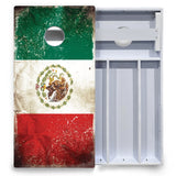 Mexico Flag Cornhole Boards - All Weather Series
