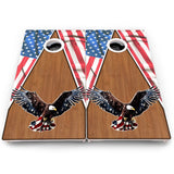Eagle Flag Cornhole Boards – Pro Lite or Pro Elite