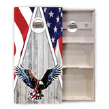 Eagle Flag Cornhole Boards – Tournament Series