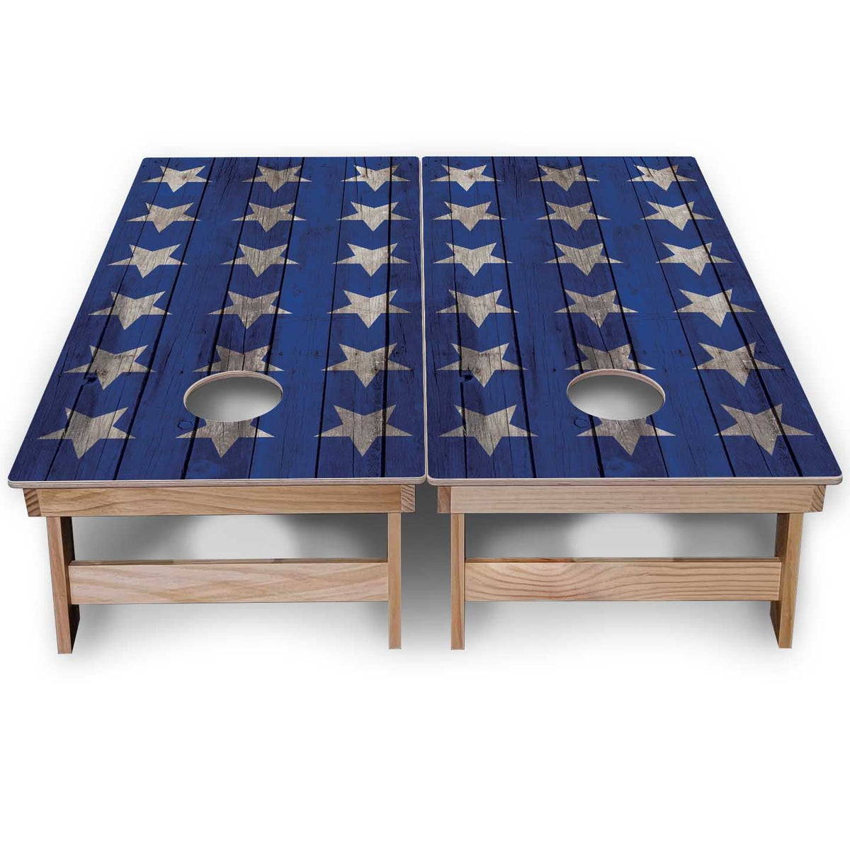 Large Stars & Stripes Cornhole Boards - Backyard Series