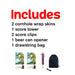 Palm Tree Ocean (2) Cornhole Boards Wraps (Set of 2)