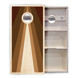 Retro Wood Triangle Cornhole Boards – Tournament Series