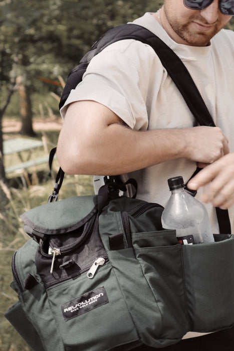 Bag Revolution Mini Deluxe V3 Disc Golf Bag - Olive Green