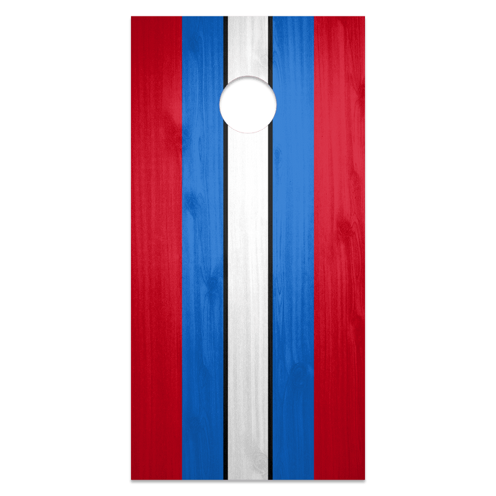 World Series of Cornhole Official 2' x 4' Professional Cornhole Board Runway 2402P - Custom Color 3 Stripe