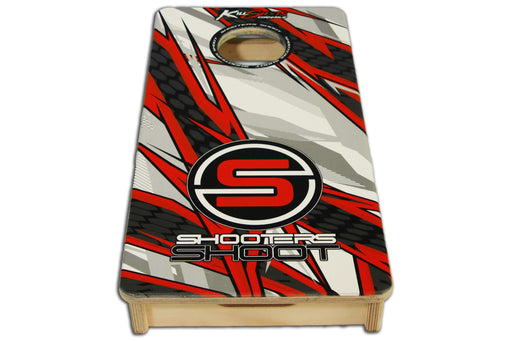 Board Redline Killshots Cornhole Direct-Printed Mini Cornhole Board