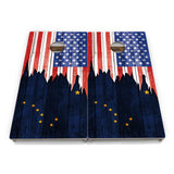 State Flag Cornhole Boards – AL–GA – Tournament Series
