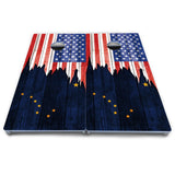 State Flag Designs Alabama to Georgia Cornhole Boards - All Weather Series