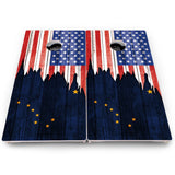 State Flag Cornhole Boards – AL to GA – Pro Lite or Pro Elite