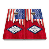 State Flag Cornhole Boards – AL–GA – Tournament Series