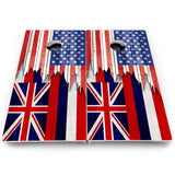 State Flag Cornhole Boards – HI to MD – Pro Lite or Pro Elite