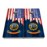 State Flag Cornhole Boards – HI–MD – Tournament Series