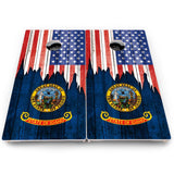 State Flag Cornhole Boards – HI to MD – Pro Lite or Pro Elite