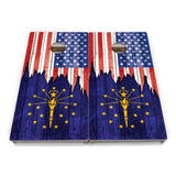 State Flag Cornhole Boards – HI–MD – Tournament Series
