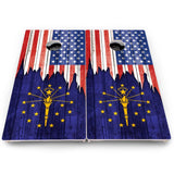 State Flag Cornhole Boards – HI to MD – Pro Lite or Pro Elite